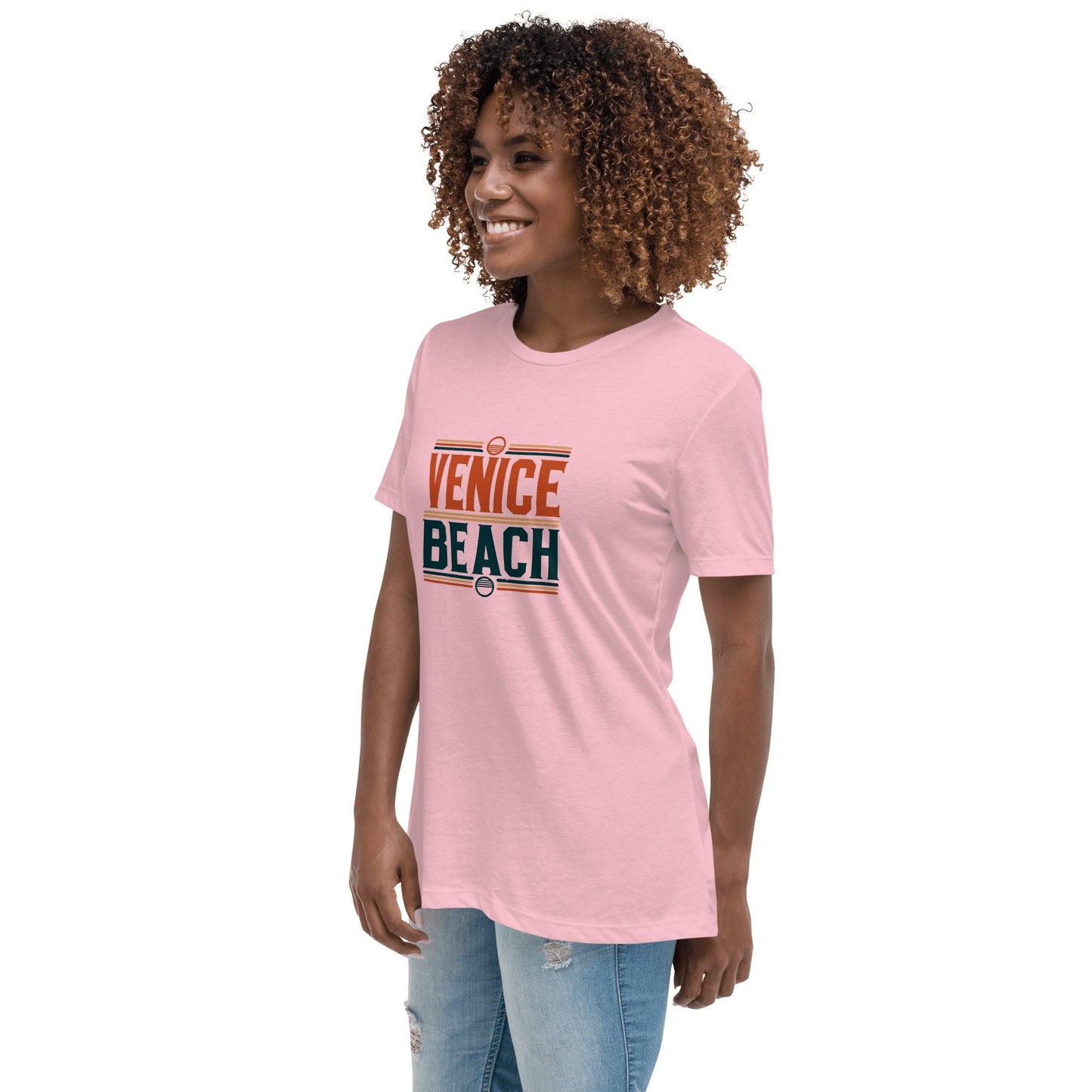 Lockeres Damen T-Shirt "Venice Beach" - Artexio