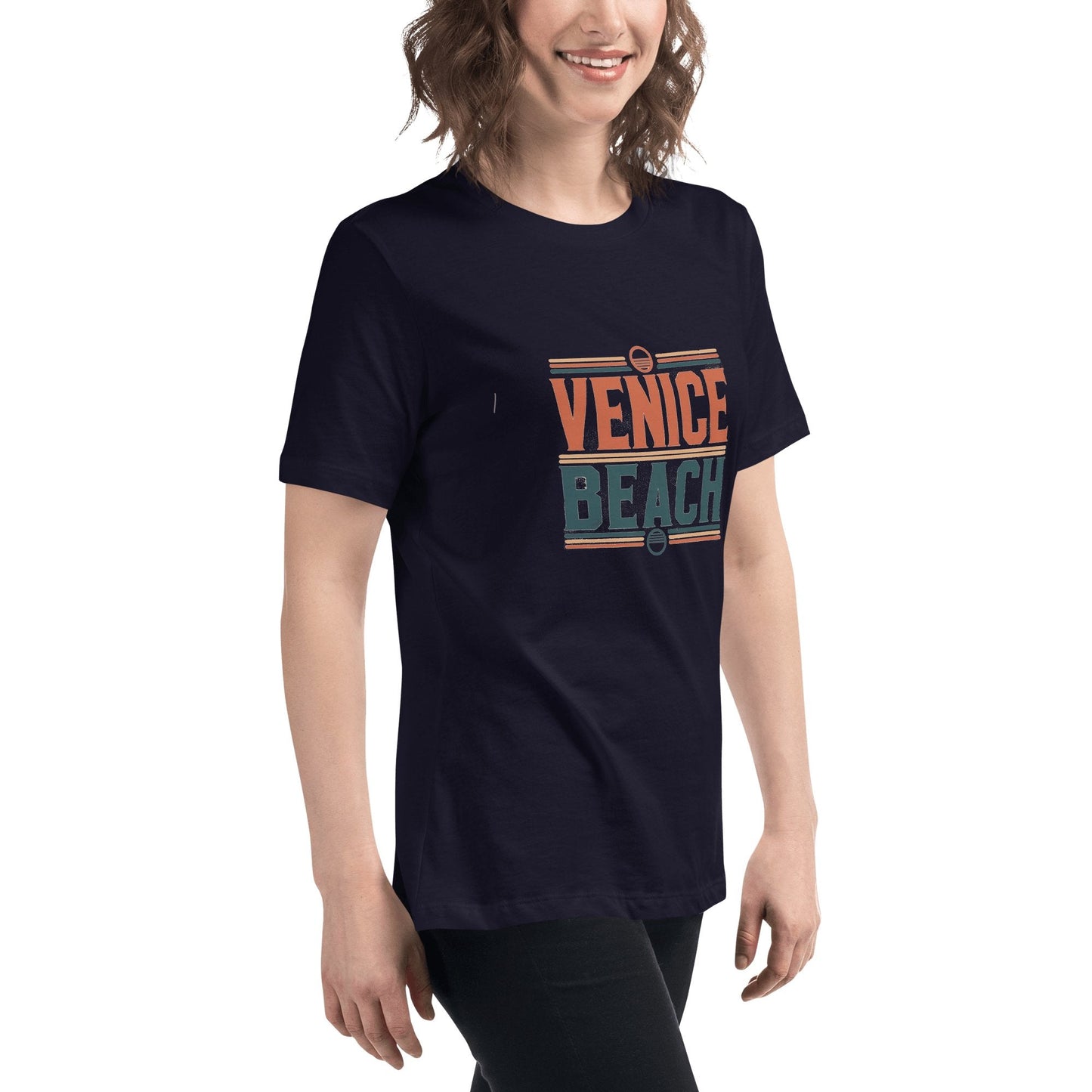 Lockeres Damen T-Shirt "Venice Beach" - Artexio