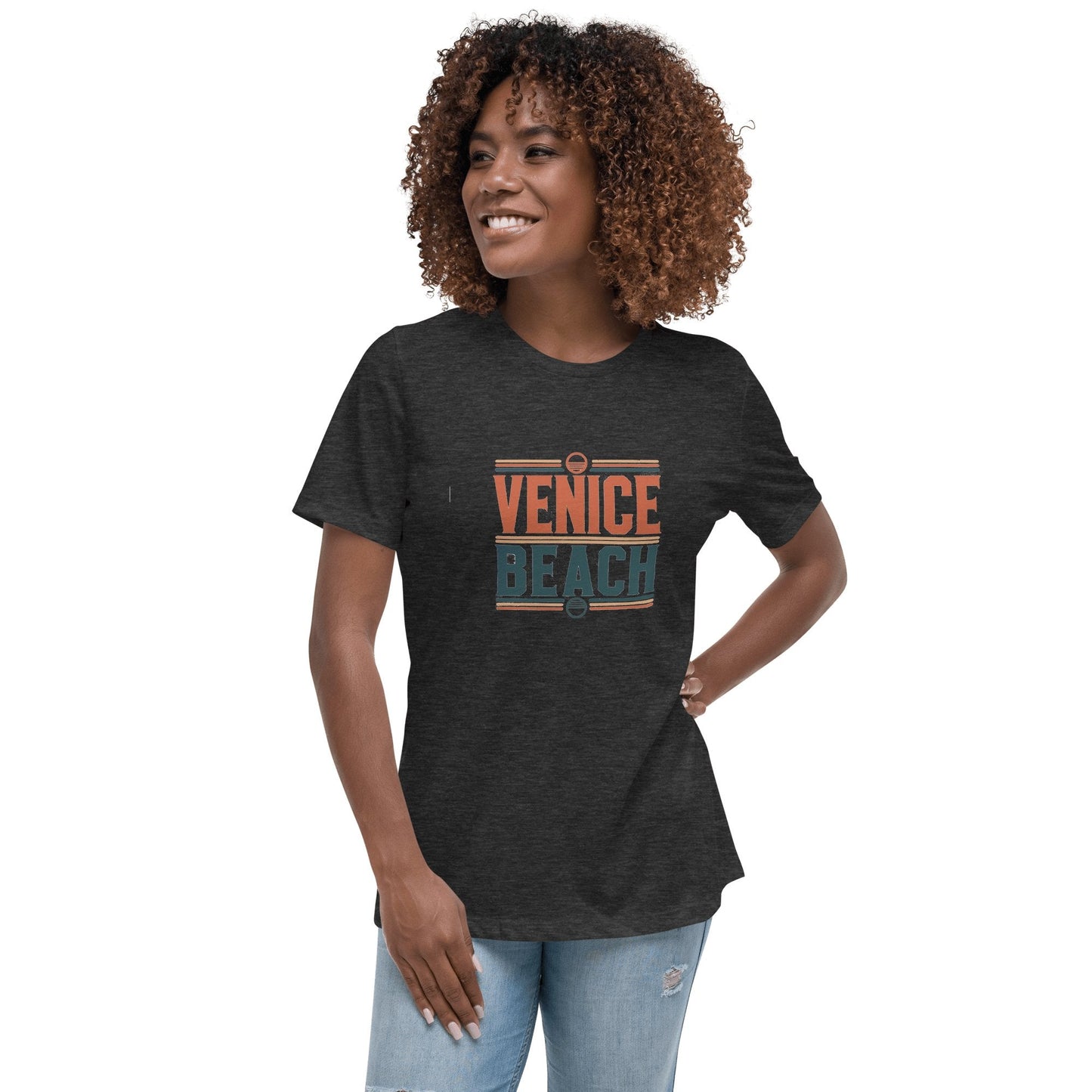 Lockeres Damen T-Shirt "Venice Beach" - Artexio