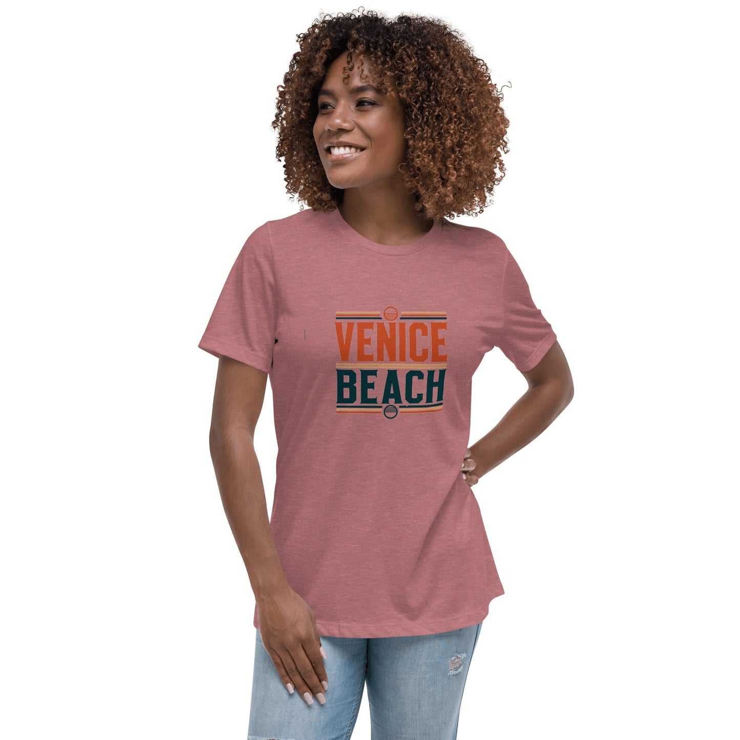 Lockeres Damen T-Shirt "Venice Beach" - Artexio