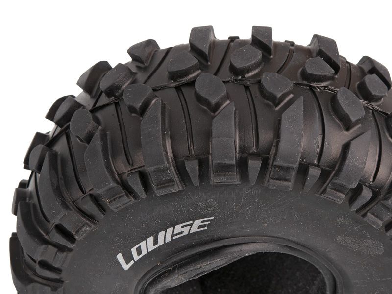 Louise RC 1:10 Crawler Reifen "1.9 CR - Rowdy" inkl. Einlagen unverklebt  Super Soft
