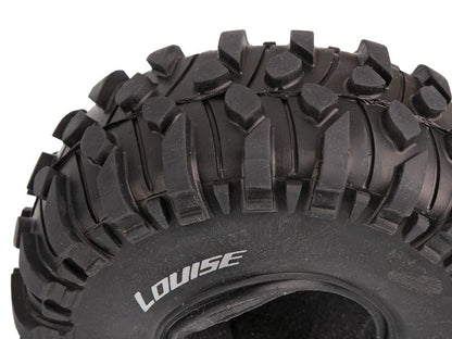 Louise RC 1:10 Crawler Reifen "1.9 CR - Rowdy" inkl. Einlagen unverklebt  Super Soft