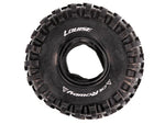 Louise RC 1:10 Crawler Tire "1.9 CR - Rowdy" incl. inserts unglued Super Soft