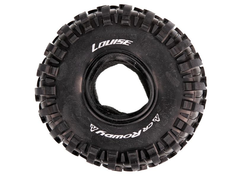 Louise RC 1:10 Crawler Reifen "1.9 CR - Rowdy" inkl. Einlagen unverklebt  Super Soft