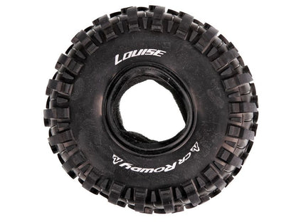 Louise RC 1:10 Crawler Reifen "1.9 CR - Rowdy" inkl. Einlagen unverklebt  Super Soft
