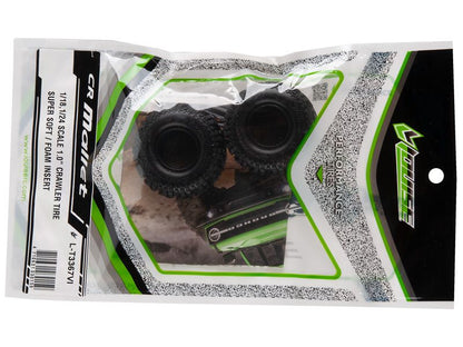 Louise RC 1:18 Crawler Reifen "1.0 CR - Mallet" inkl. Einlagen unverklebt  Super Soft