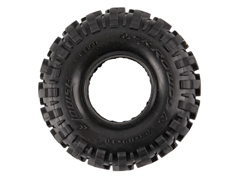 Louise RC 1:18 Crawler Reifen "1.0 CR - Rowdy" inkl. Einlagen unverklebt  Super Soft