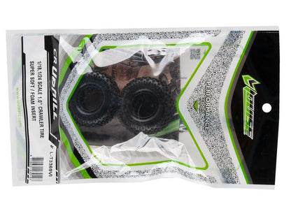 Louise RC 1:18 Crawler Reifen "1.0 CR - Uphill" inkl. Einlagen unverklebt  Super Soft