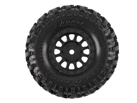 Louise RC Crawler "CR-Champ" für TRX-4M Komplettrad 1.0 schwarz # Super Soft
