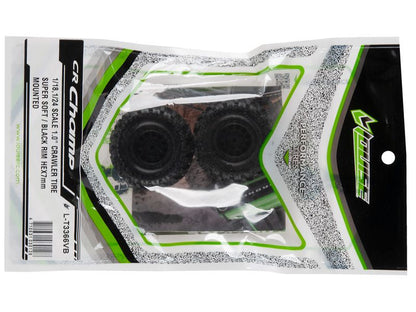 Louise RC Crawler "CR-Champ" für TRX-4M Komplettrad 1.0 schwarz # Super Soft