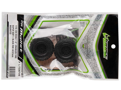 Louise RC Crawler "CR-Mallet" für TRX-4M Komplettrad 1.0 schwarz # Super Soft