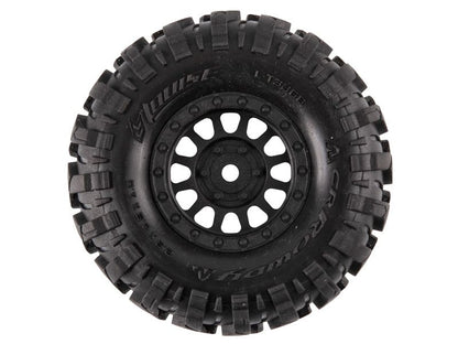 Louise RC Crawler "CR-Rowdy" für TRX-4M Komplettrad 1.0 schwarz # Super Soft