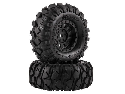 Louise RC Crawler "CR-Rowdy" für TRX-4M Komplettrad 1.0 schwarz # Super Soft