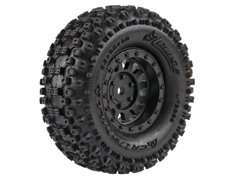Louise RC Crawler "CR-Uphill" für TRX-4M Komplettrad 1.0 schwarz # Super Soft