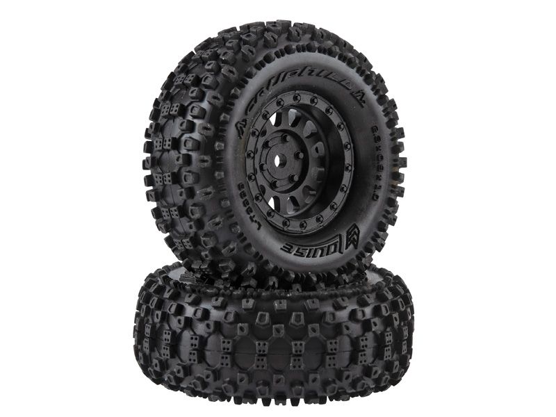 Louise RC Crawler "CR-Uphill" for TRX-4M Complete Circle 1.0 Black # Super Soft