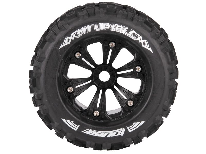 Louise RC Monster Truck "MT-UPHILL" E-REVO 3.8 Komplettrad 1/2-Offset # Sport