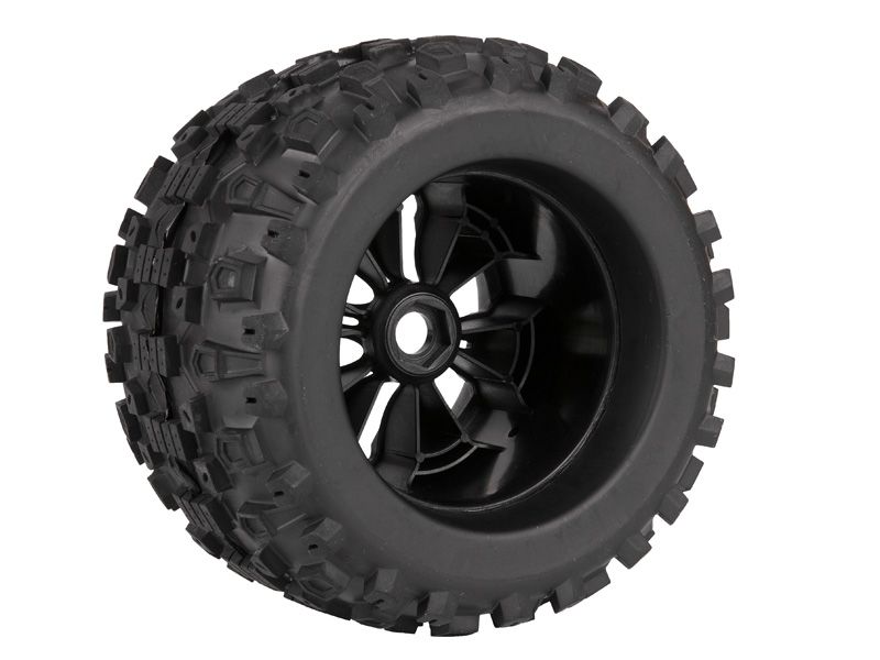 Louise RC Monster Truck "MT-UPHILL" E-REVO 3.8 Komplettrad 1/2-Offset # Sport