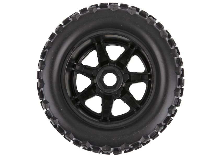 Louise RC Monster Truck "MT-UPHILL" Maxx Komplettrad 1/2-Offset # MFT Soft