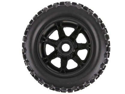 Louise RC Monster Truck "MT-UPHILL" Maxx Komplettrad 1/2-Offset # MFT Soft