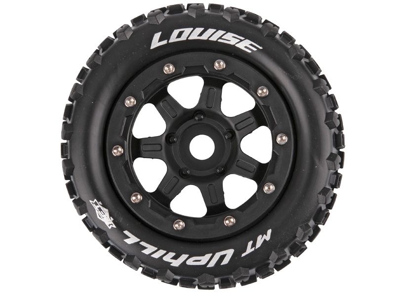 Louise RC Monster Truck "MT-UPHILL" Maxx Komplettrad 1/2-Offset # MFT Soft