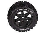 Louise RC Monster Truck "X-UPHILL" X-Maxx complete wheel black # MFT Sport