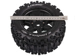 Louise RC Monster Truck "X-UPHILL" X-Maxx complete wheel black # MFT Sport