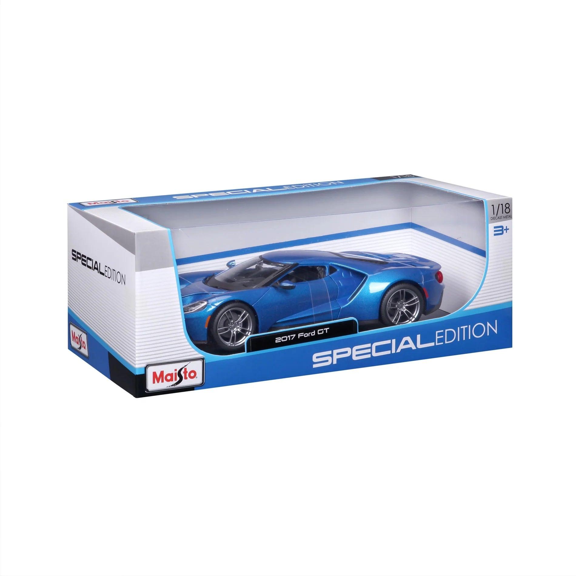 Maisto Ford GT 2017 - Blue 1:18 Modell - Artexio