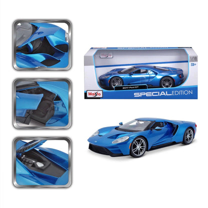 Maisto Ford GT 2017 - Blue 1:18 Modell - Artexio