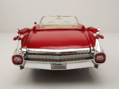 Maisto Cadillac Eldorado Biarritz Cabrio Baujahr 1959 rot 1:18 Modell