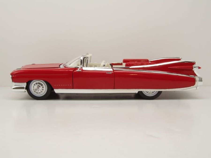 Maisto Cadillac Eldorado Biarritz Cabrio Baujahr 1959 rot 1:18 Modell