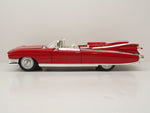Maisto Cadillac Eldorado Biarritz convertible year 1959 red 1:18 model