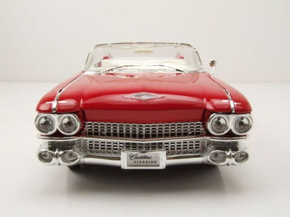 Maisto Cadillac Eldorado Biarritz Cabrio Baujahr 1959 rot 1:18 Modell