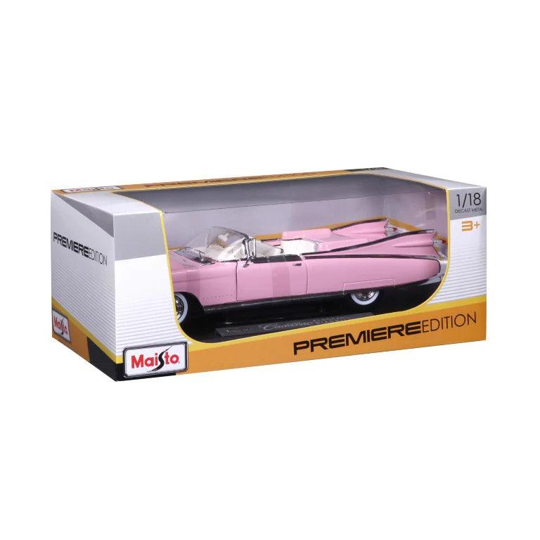 Maisto Cadillac Eldorado Cabrio 1959 - Pink 1:18 Modell - Artexio