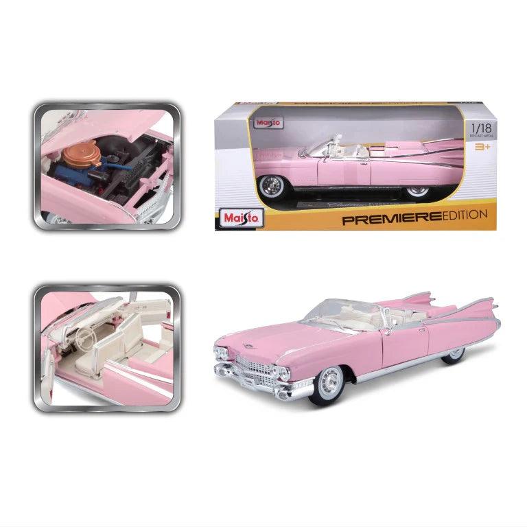 Maisto Cadillac Eldorado Cabrio 1959 - Pink 1:18 Modell - Artexio