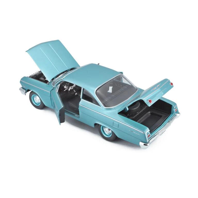 Maisto Chevrolet Bel Air 1962 - Blue 1:18 Modell - Artexio