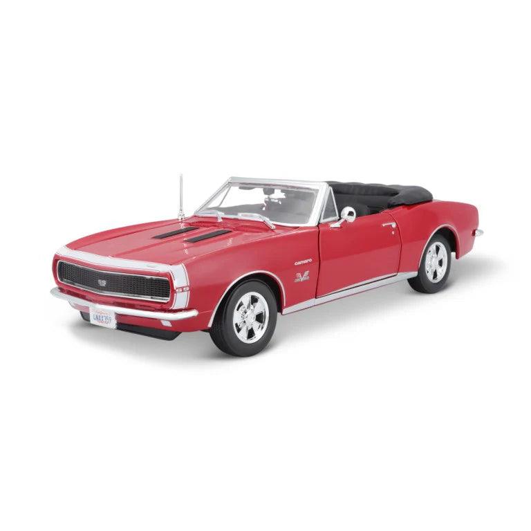 Maisto Chevrolet Camaro SS 396 Cabrio 1967 - Red 1:18 Modell - Artexio