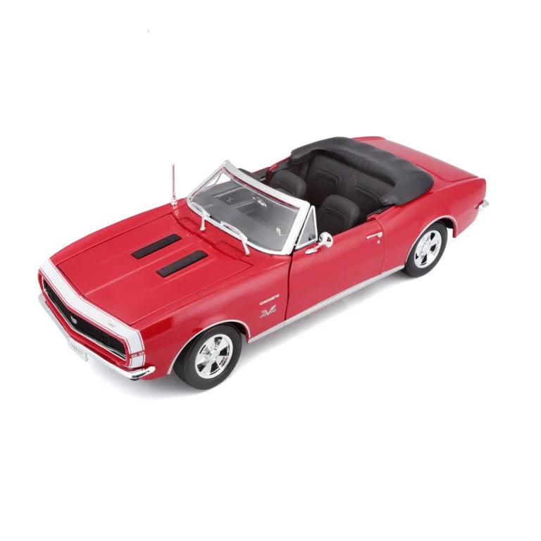 Maisto Chevrolet Camaro SS 396 Cabrio 1967 - Red 1:18 Modell - Artexio