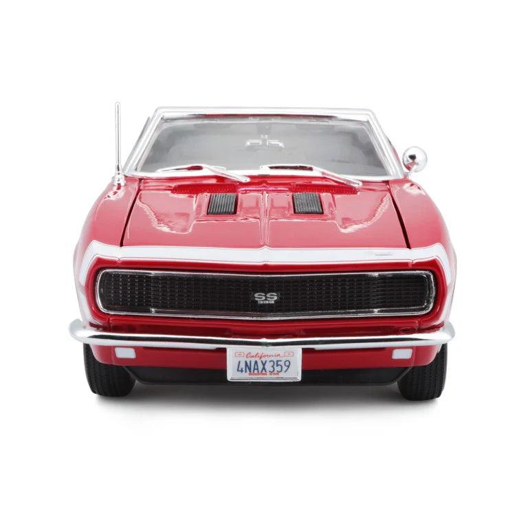 Maisto Chevrolet Camaro SS 396 Cabrio 1967 - Red 1:18 Modell - Artexio