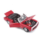 Maisto Chevrolet Camaro SS 396 Cabrio 1967 - Red 1:18 Modell