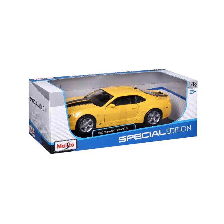 Maisto Chevrolet Camaro SS RS 2010 - Yellow 1:18 Modell - Artexio