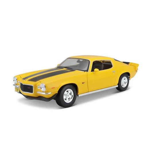 Maisto Chevrolet Camaro Z/28 1971 - Yellow 1:18 Modell - Artexio