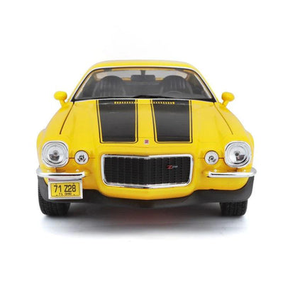 Maisto Chevrolet Camaro Z/28 1971 - Yellow 1:18 Modell - Artexio