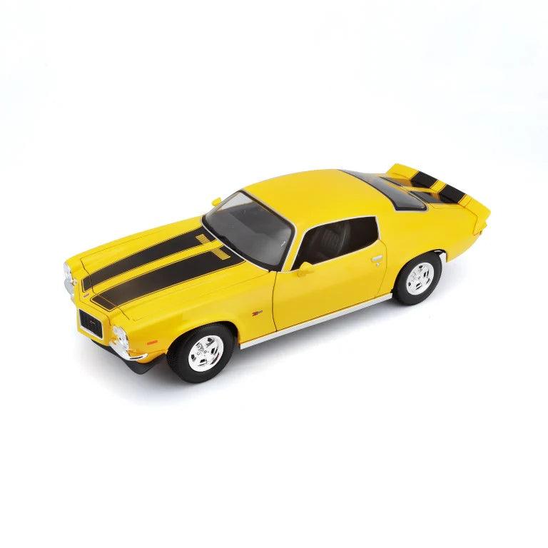 Maisto Chevrolet Camaro Z/28 1971 - Yellow 1:18 Modell - Artexio