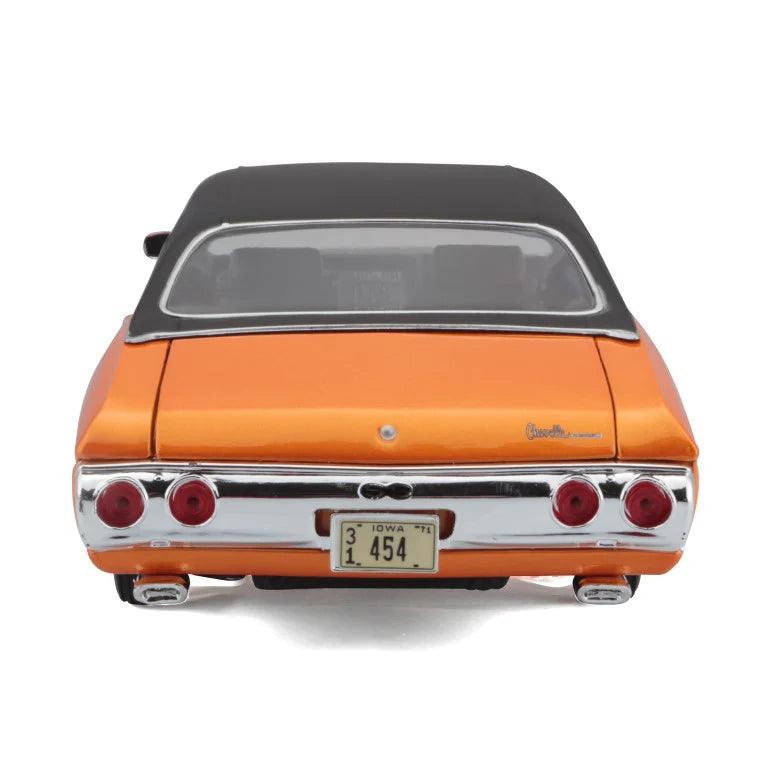 Maisto Chevrolet Chevelle SS 454 Sport Coupe 1971 - Orange 1:18 Modell - Artexio