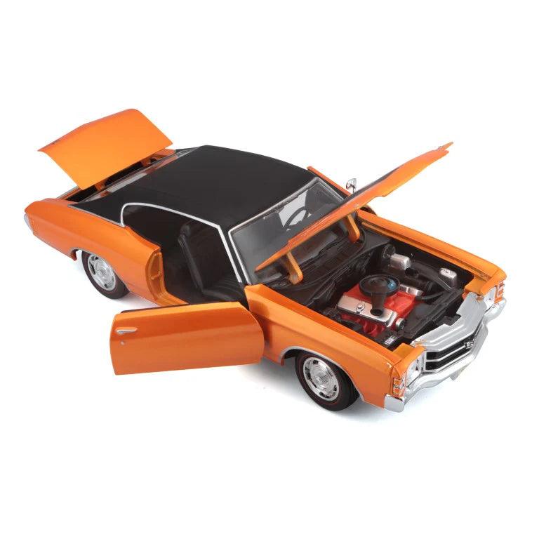 Maisto Chevrolet Chevelle SS 454 Sport Coupe 1971 - Orange 1:18 Modell - Artexio