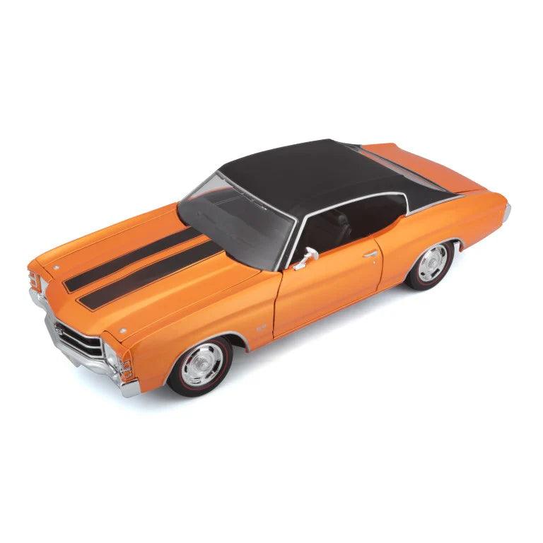 Maisto Chevrolet Chevelle SS 454 Sport Coupe 1971 - Orange 1:18 Modell - Artexio