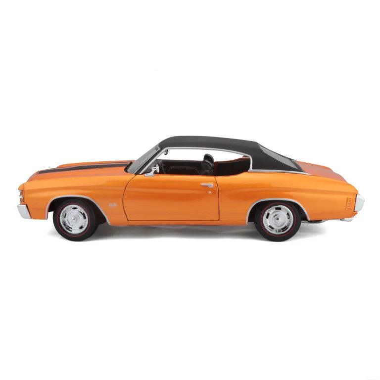 Maisto Chevrolet Chevelle SS 454 Sport Coupe 1971 - Orange 1:18 Modell - Artexio