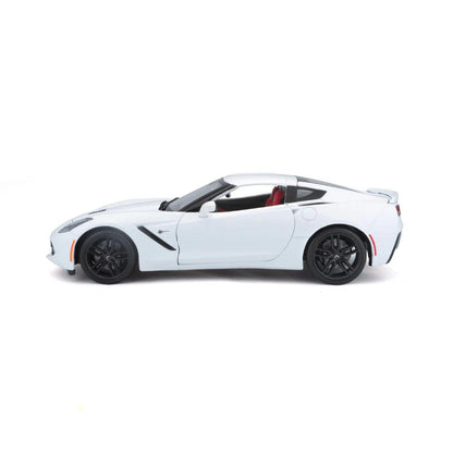 Maisto Chevrolet Corvette Stingray 2014 - White 1:18 Modell - Artexio