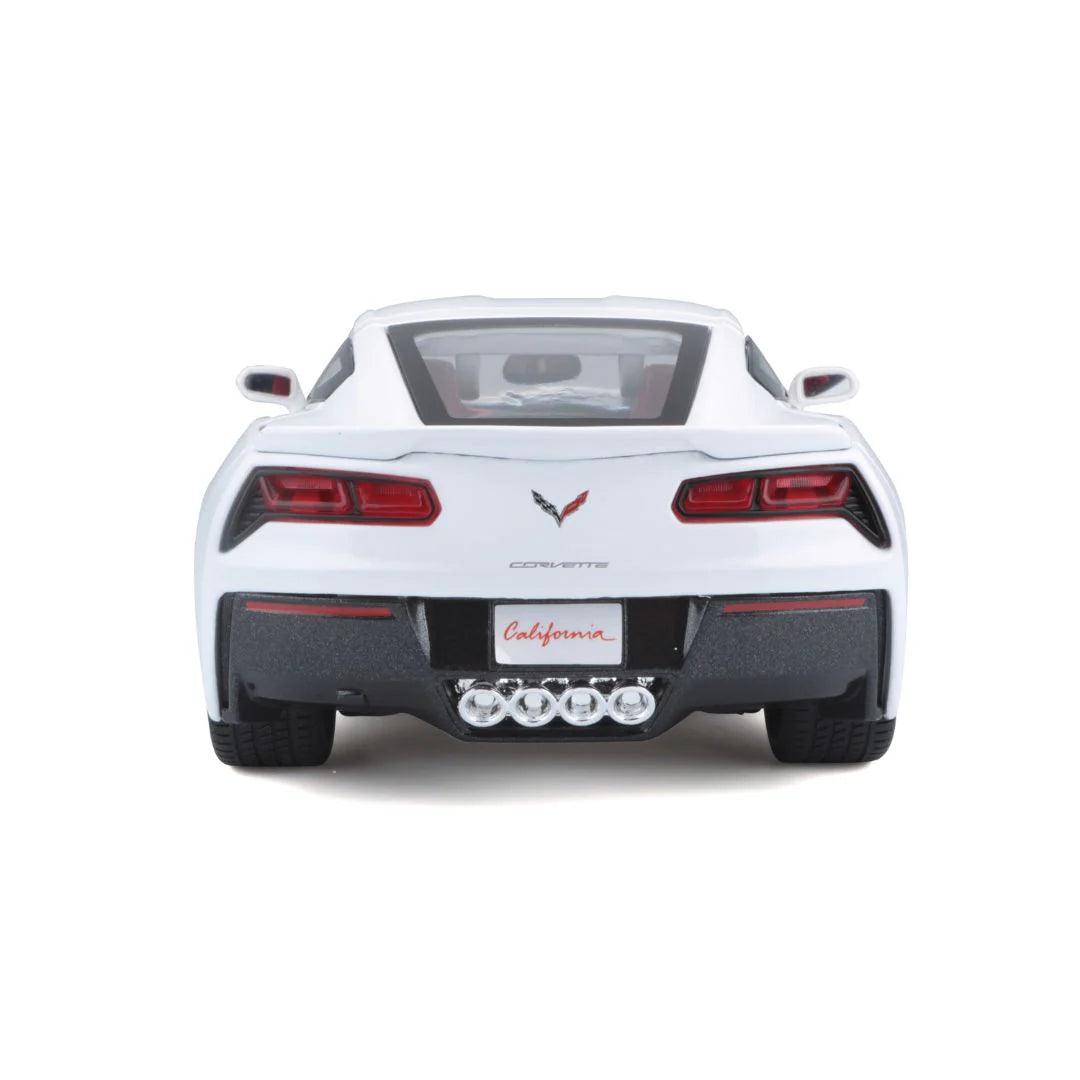 Maisto Chevrolet Corvette Stingray 2014 - White 1:18 Modell - Artexio