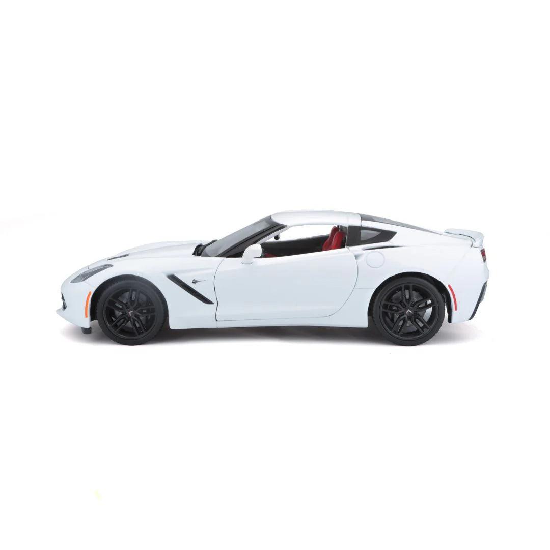 Maisto Chevrolet Corvette Stingray 2014 - White 1:18 Modell